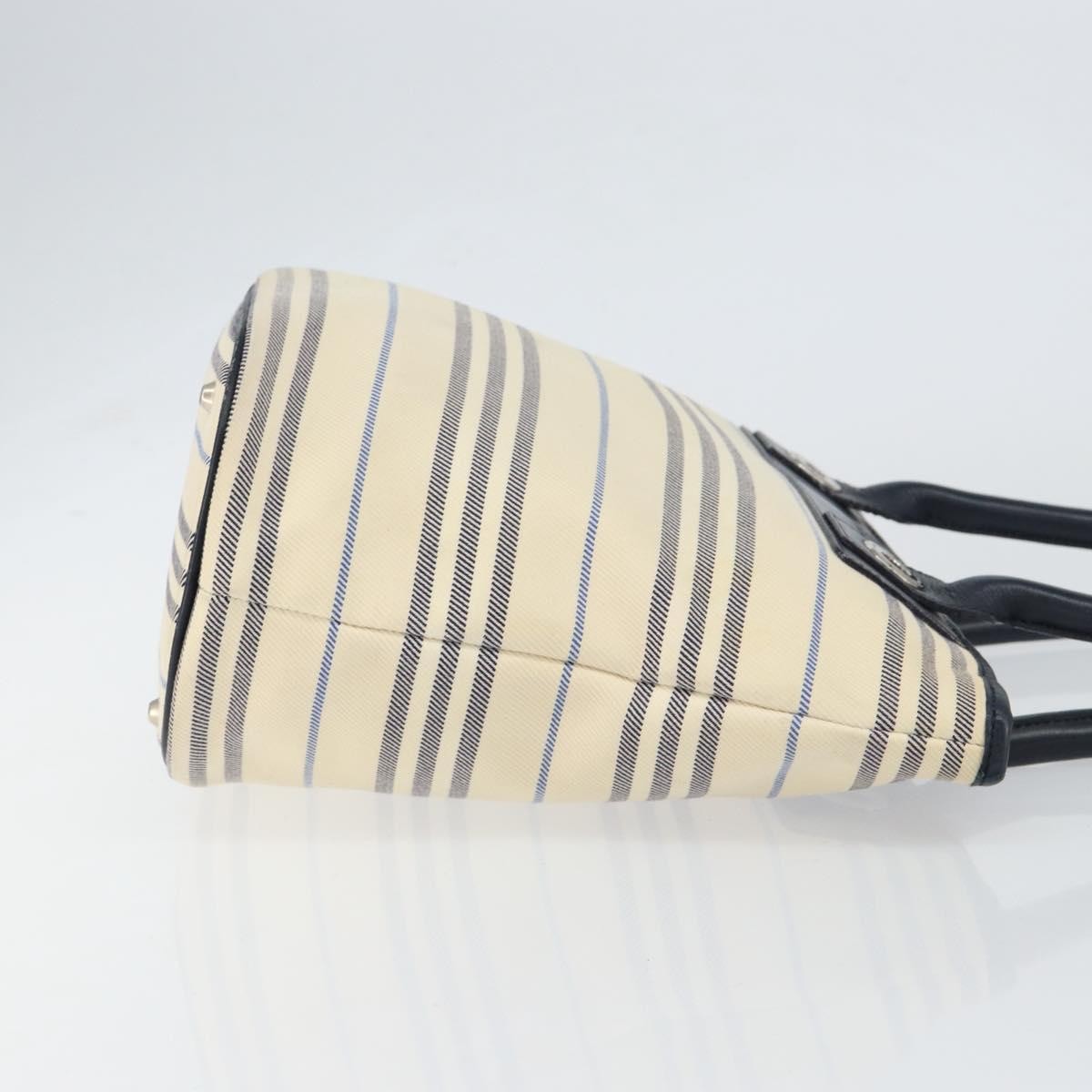 Burberry Vintage Canvas Beige Canvas Tote Bag Bag (Pre-Owned)