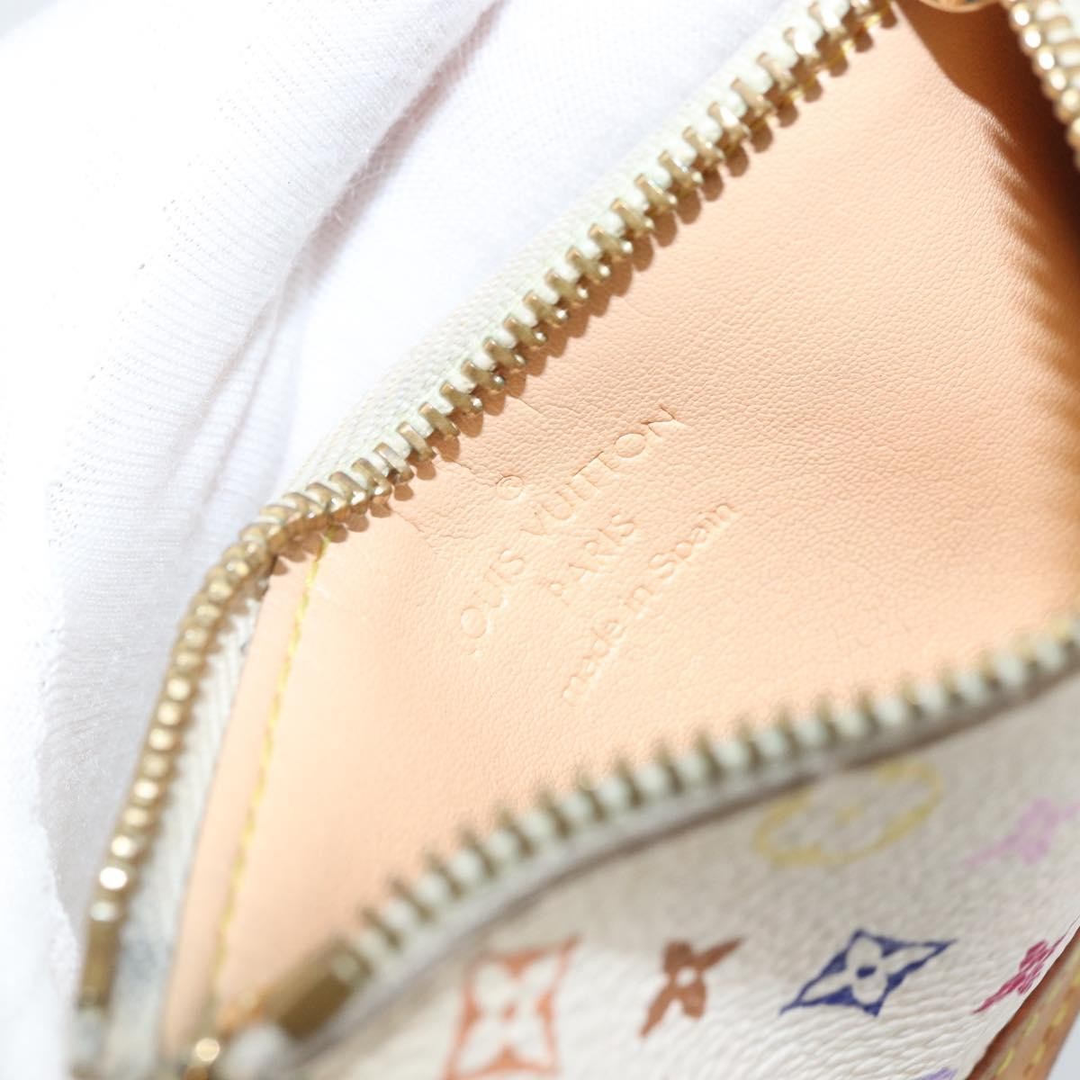 Louis Vuitton Pochette Clés Monogram Canvas Multicolour Canvas Wallets Accessory (Pre-Owned)