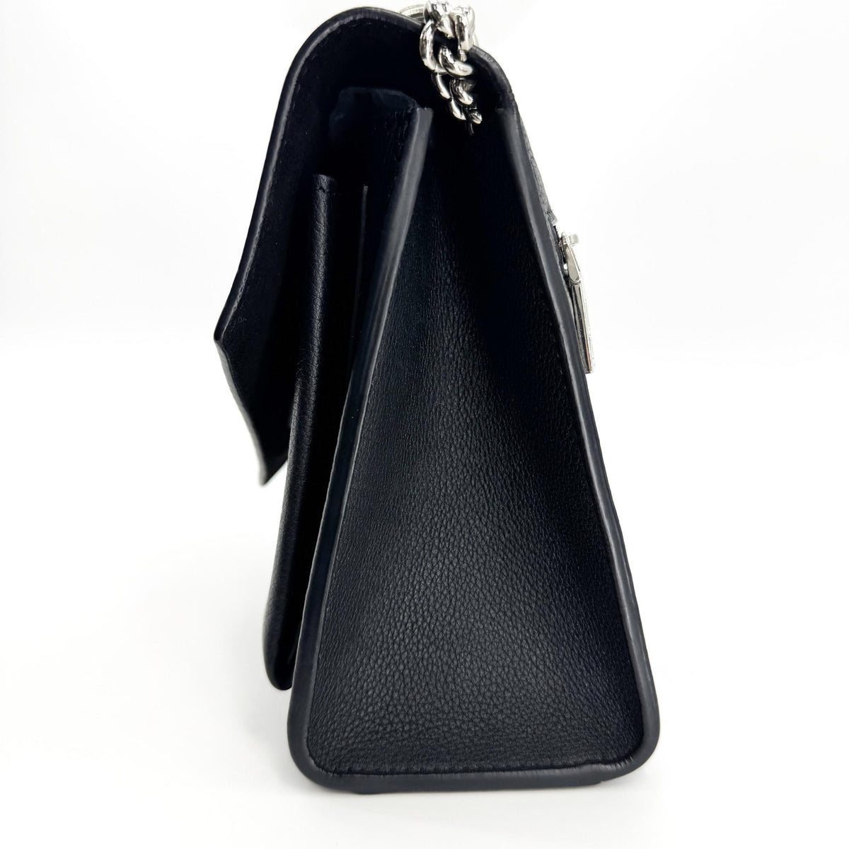 Louis Vuitton Mylockme Leather Black Leather Handbag (Pre-Owned)
