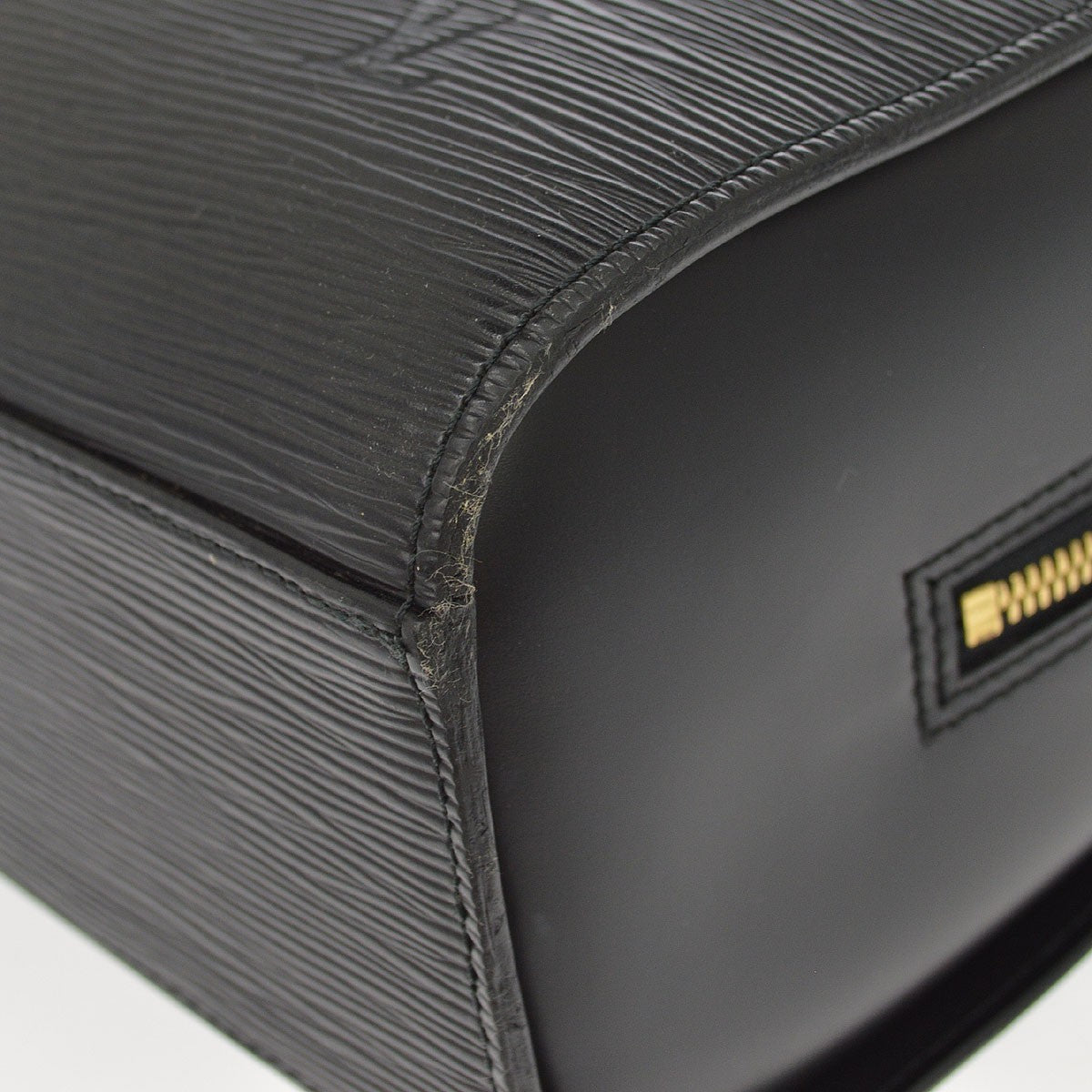 Louis Vuitton Sorbonne Epi Leather Black Leather Handbag (Pre-Owned)