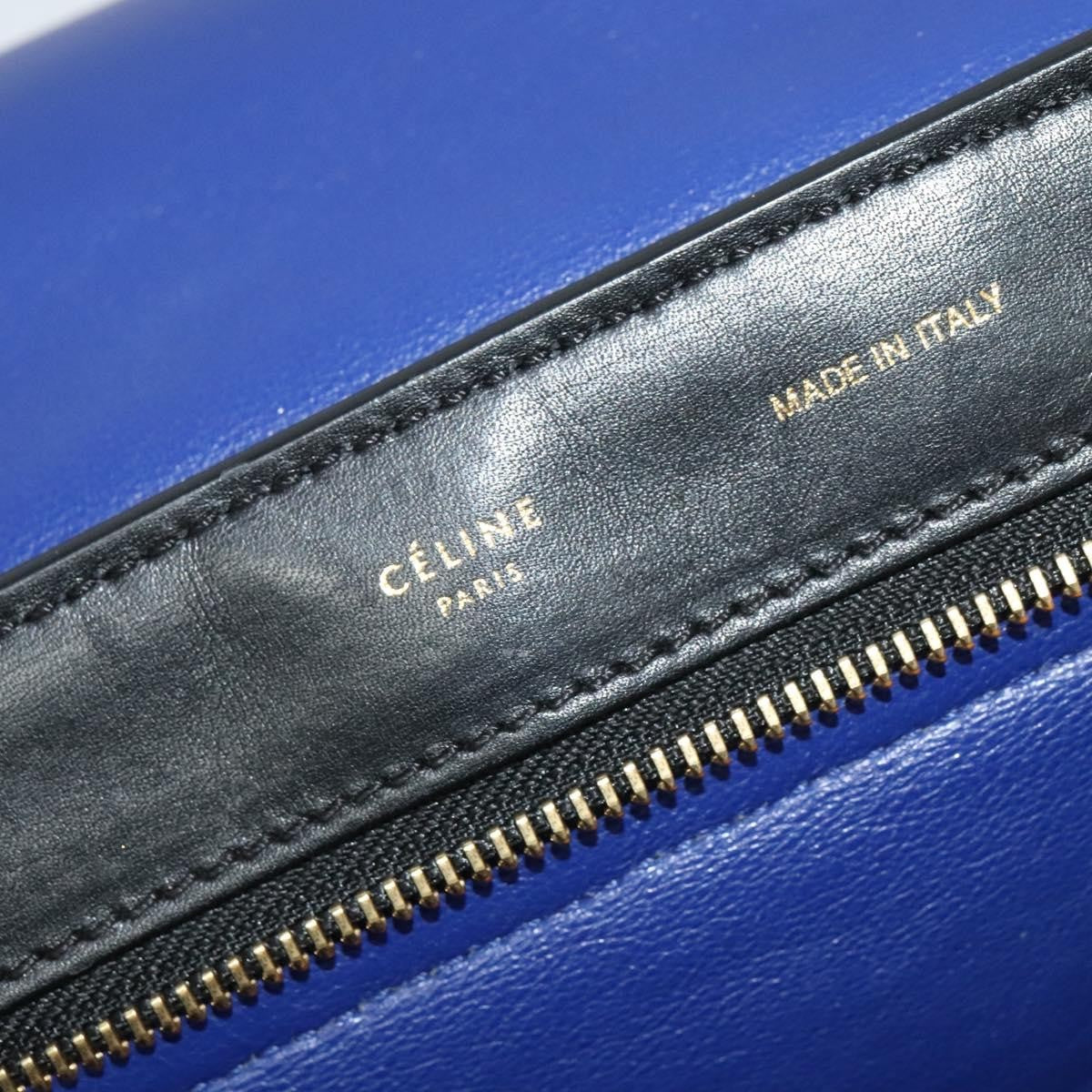 Celine Tricolor Trapeze Leather Multicolour Leather Handbag (Pre-Owned)