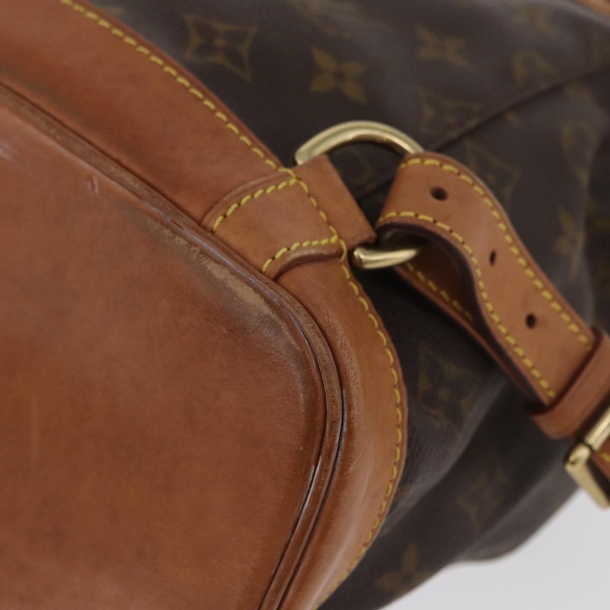 Louis Vuitton Vintage Montsouris Monogram Canvas Brown Canvas Backpack Bag (Pre-Owned)