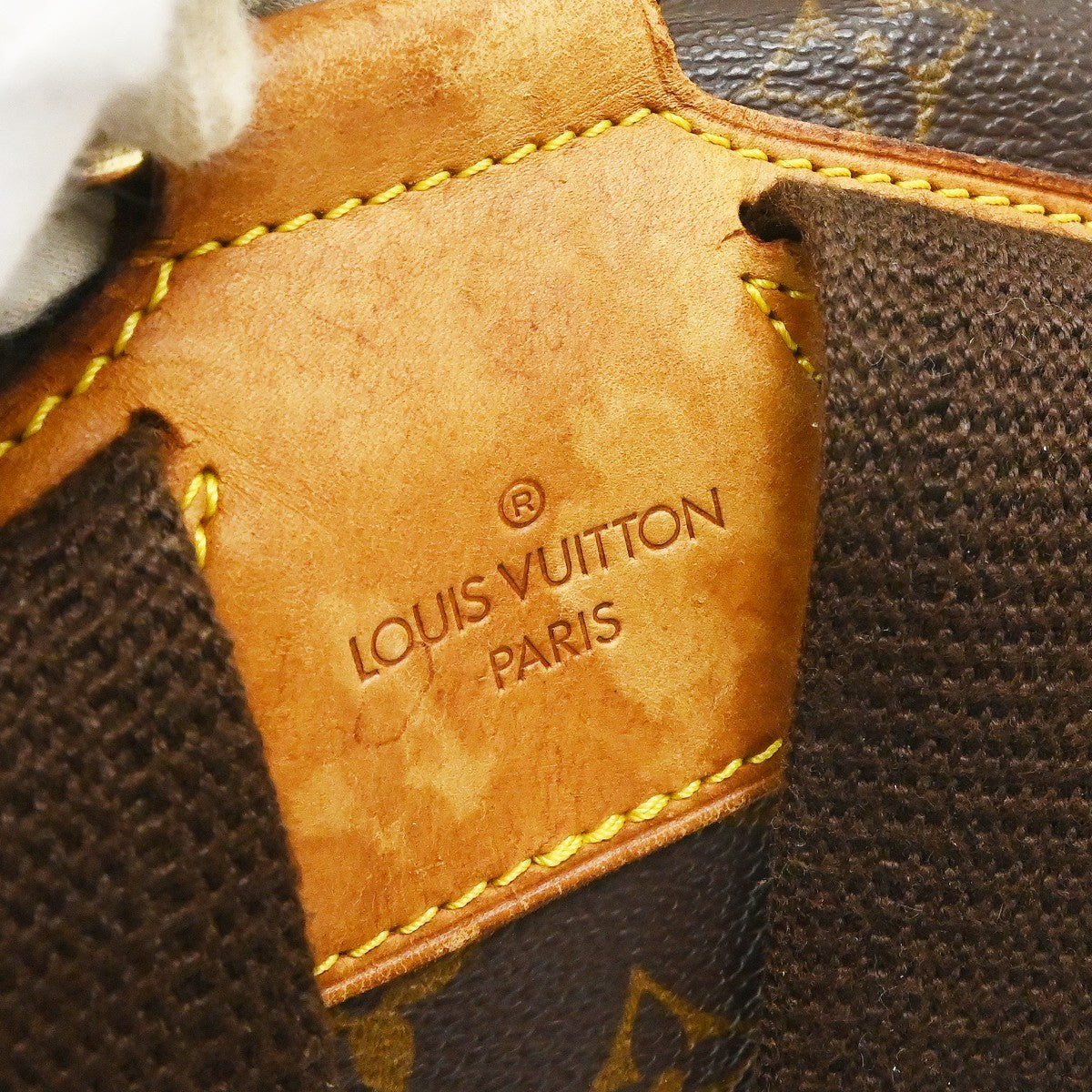 Louis Vuitton Vintage Montsouris Monogram Canvas Brown Canvas Backpack Bag (Pre-Owned)