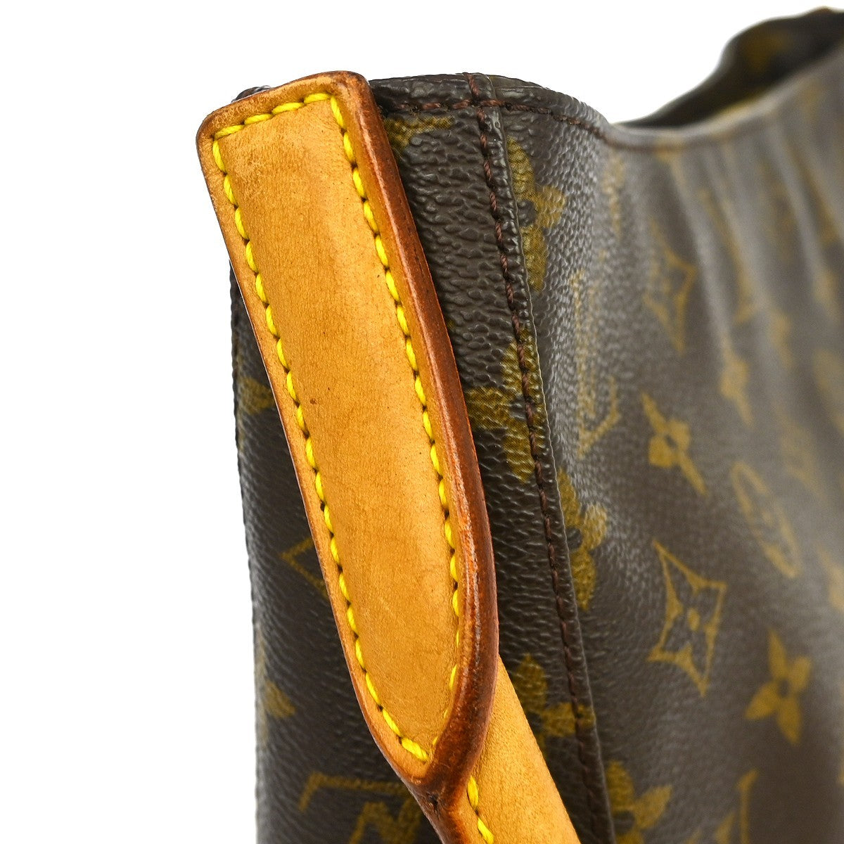 Louis Vuitton Looping Monogram Canvas Brown Canvas Handbag (Pre-Owned)
