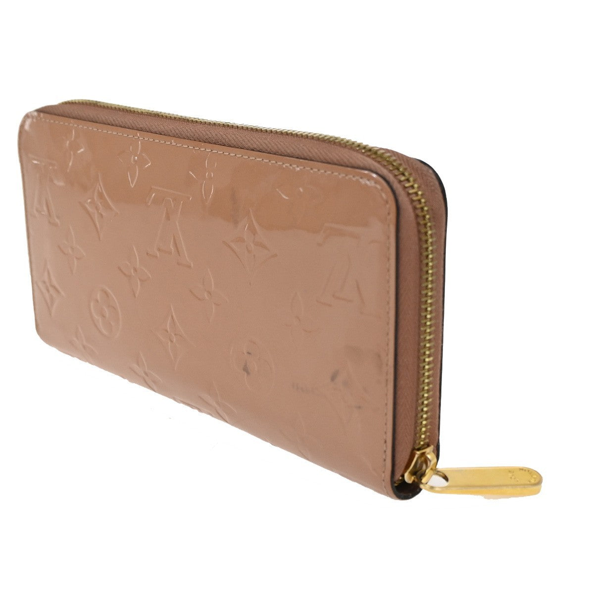 Louis Vuitton Portefeuille Zippy Monogramme Empreinte Monogramme Empreinte Pink Patent_Leather Wallets Accessory (Pre-Owned)
