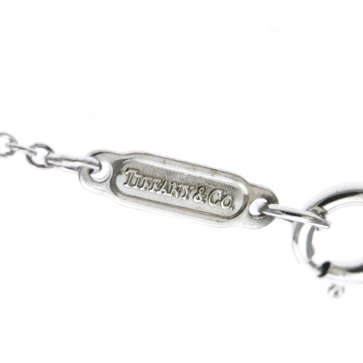 Tiffany & Co. Bubble Pendant Silver Platinum Necklace Jewelry (Pre-Owned)