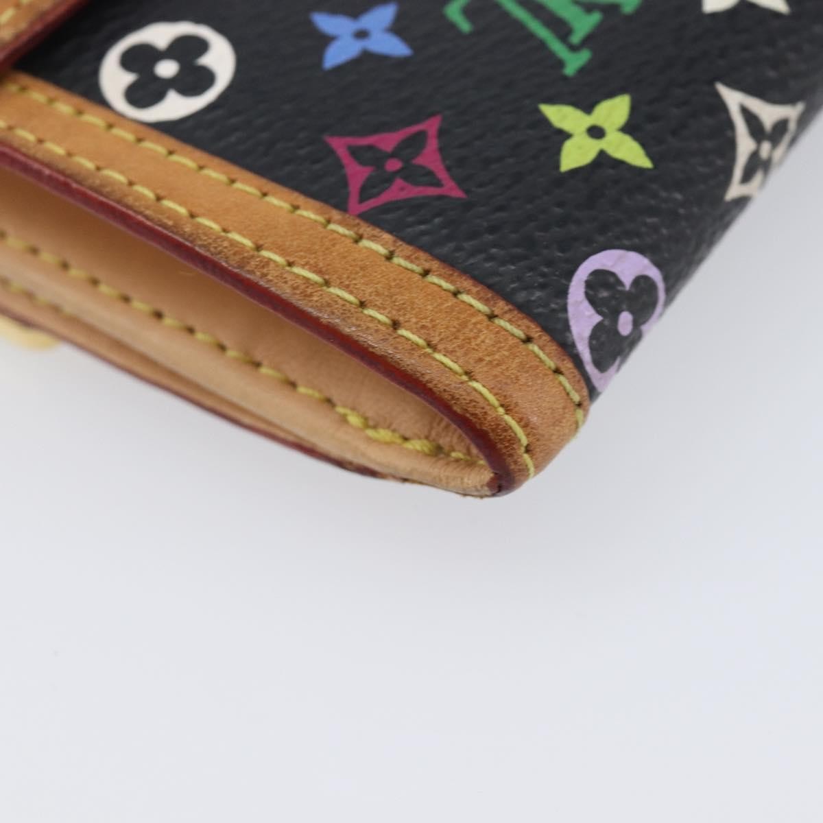 Louis Vuitton Porte-Monnaie Billets Multicolor Canvas Multicolour Canvas Wallets Accessory (Pre-Owned)