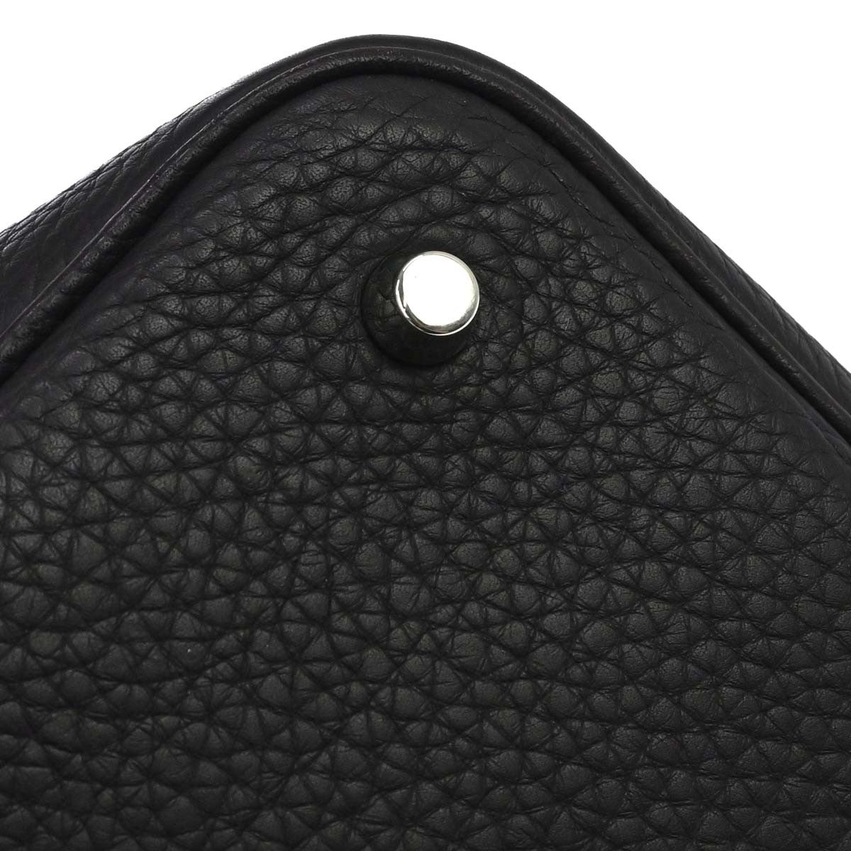 Hermes Picotin Lock Clemence Purple Leather Handbag (Pre-Owned)
