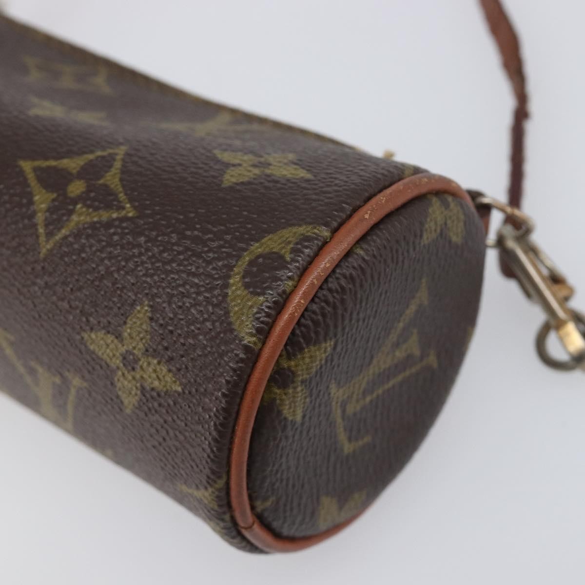 Louis Vuitton Papillon Pochette Monogram Canvas Brown Canvas Clutche & Pouche Bag (Pre-Owned)