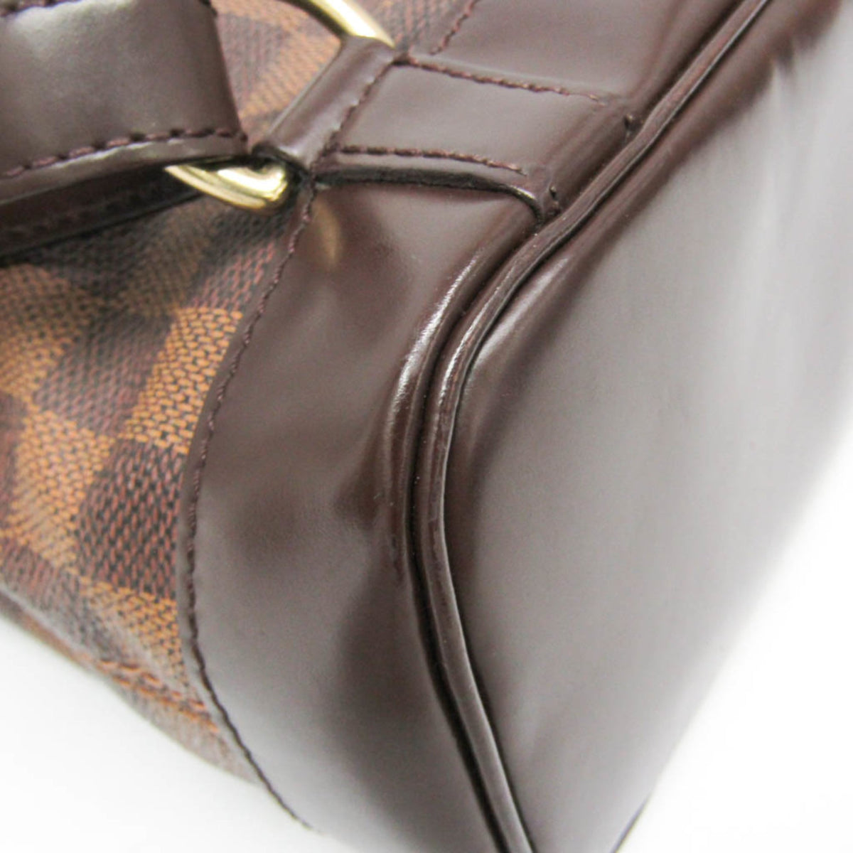 Louis Vuitton Soho Damier Brown Canvas Backpack Bag (Pre-Owned)