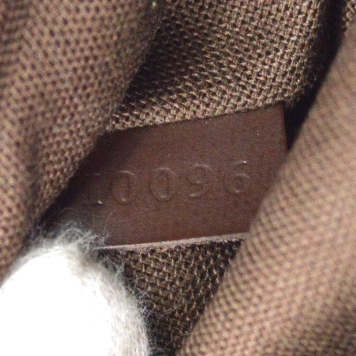 Louis Vuitton Melville Waist Damier Ebene Brown Canvas Shoulder Bag Bag (Pre-Owned)