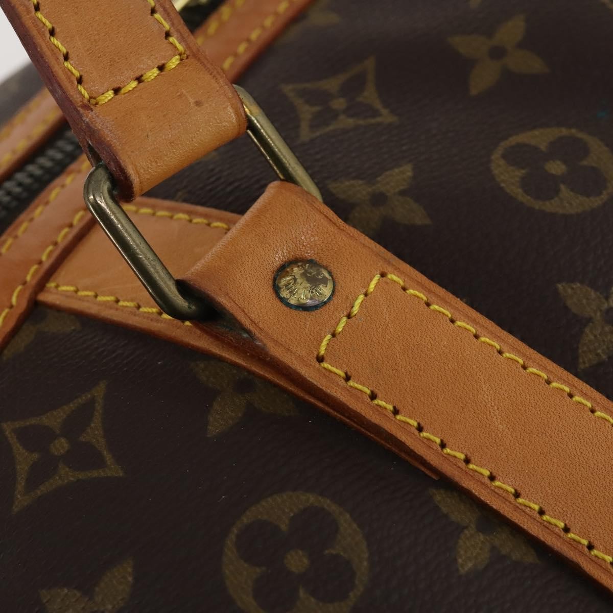 Louis Vuitton Sac Souple Monogram Brown Canvas Handbag (Pre-Owned)