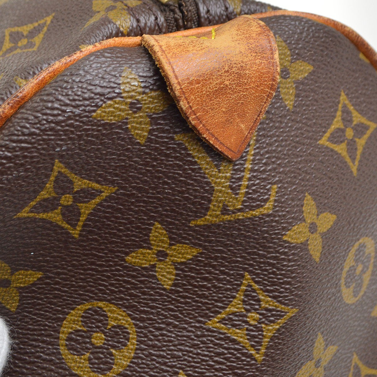 Louis Vuitton Keepall Monogram Canvas Brown Canvas Travel Bag Bag (Pre-Owned)