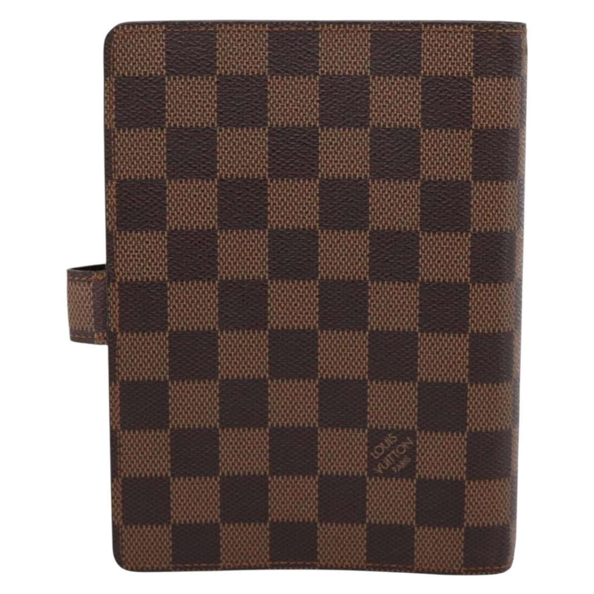 Louis Vuitton Agenda Cover Damier Canvas Brown Canvas Wallets Accessory (Pre-Owned)