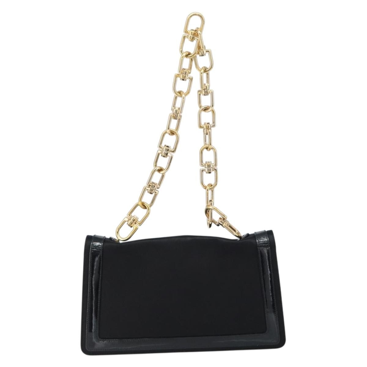 Givenchy Shoulder Satin Black Satin Shoulder Bag Bag (Pre-Owned)