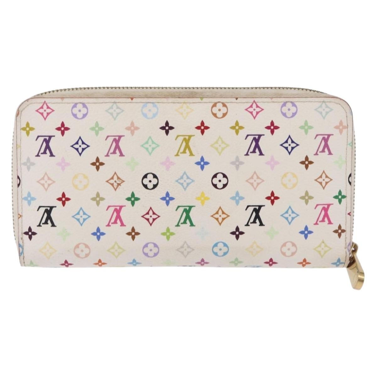 Louis Vuitton Zippy Monogram Multicolor Multicolour Canvas Wallets Accessory (Pre-Owned)