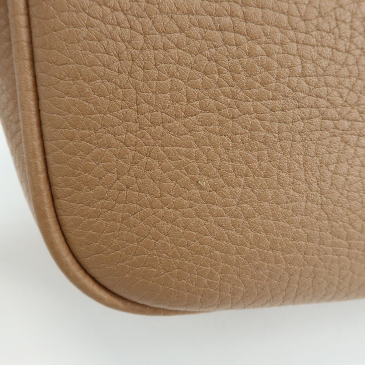 Gucci Soho Disco Leather Beige Leather Crossbody Bag Bag (Pre-Owned)