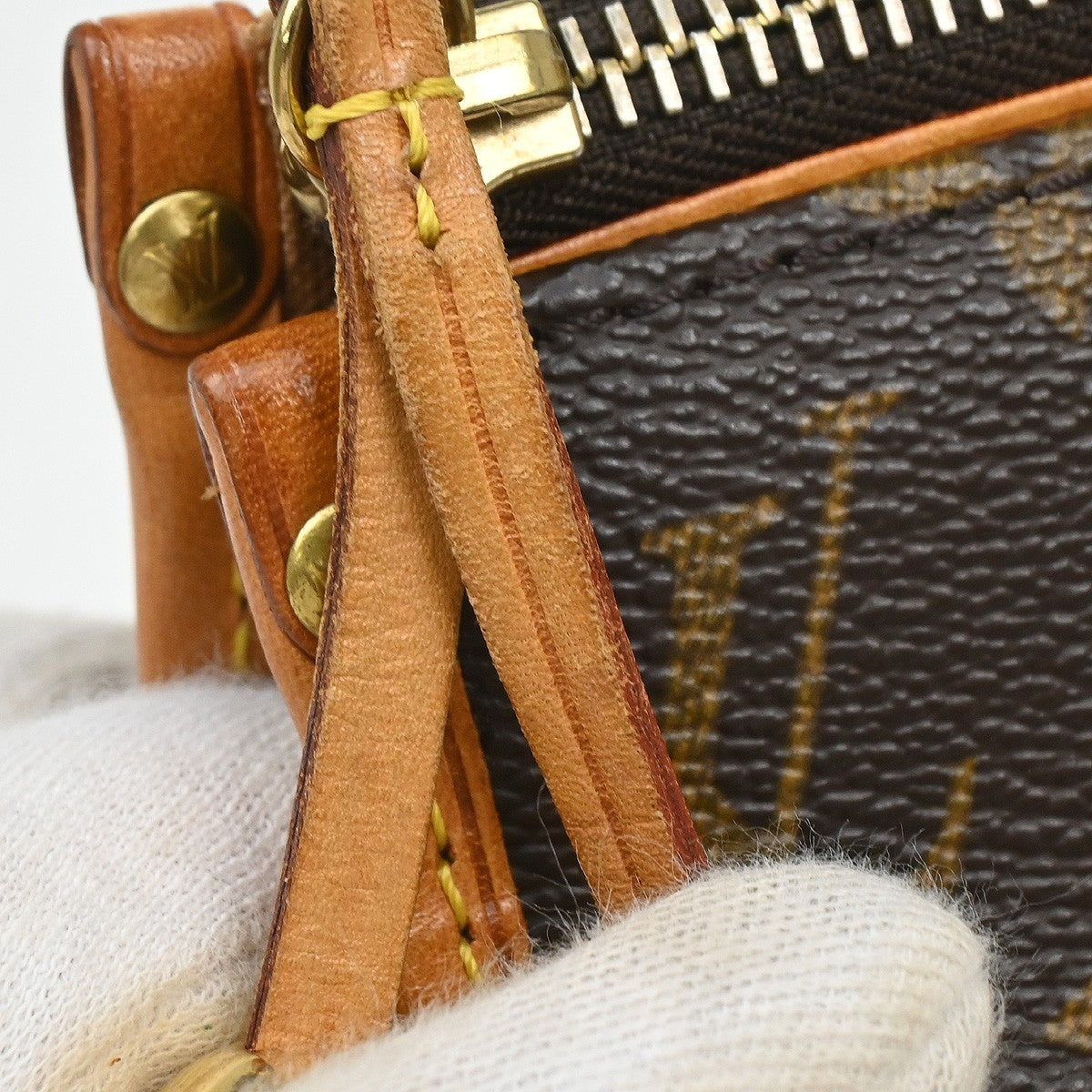 Louis Vuitton Popincourt Tote Monogram Canvas Brown Canvas Tote Bag Bag (Pre-Owned)