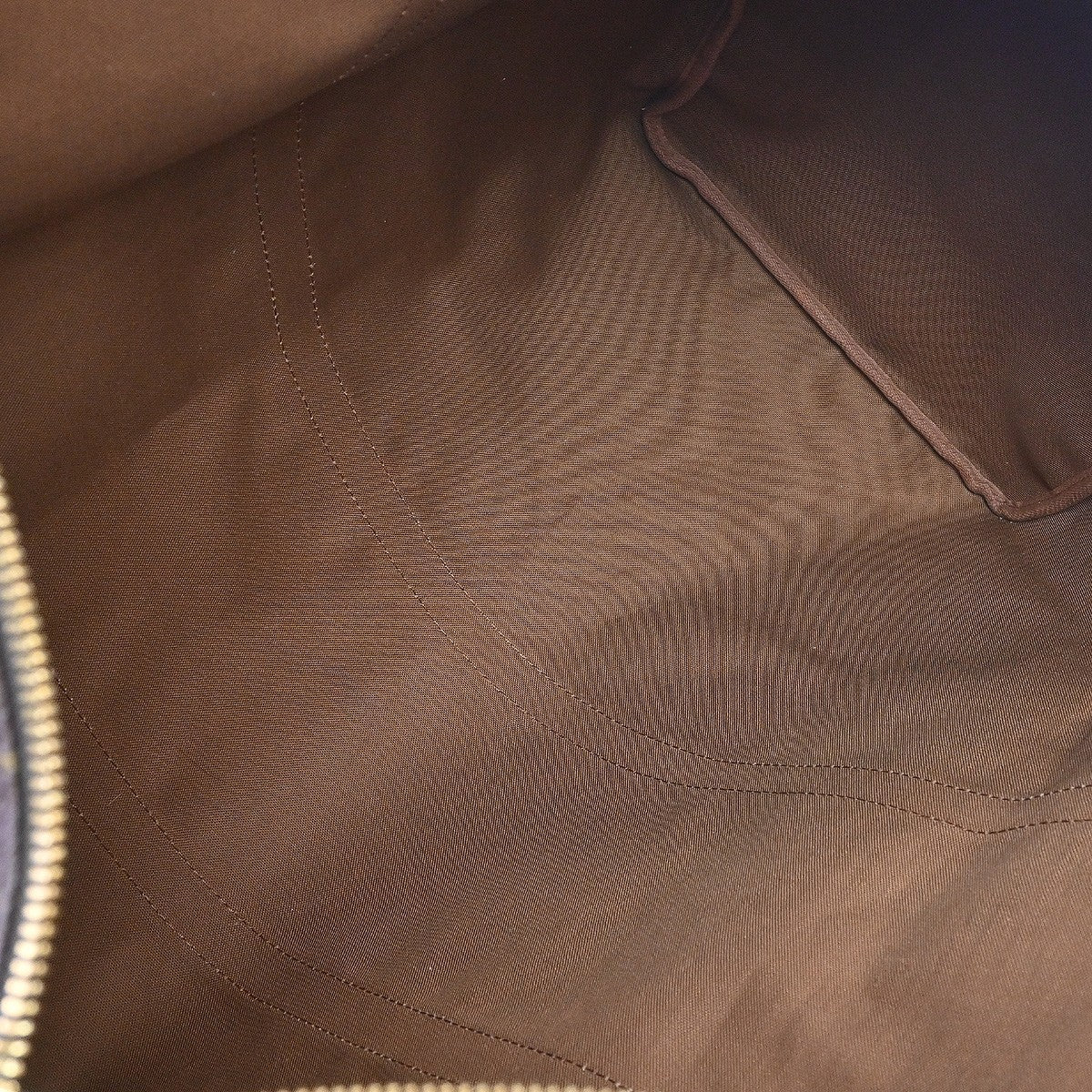 Louis Vuitton Keepall Monogram Canvas Brown Canvas Travel Bag Bag (Pre-Owned)