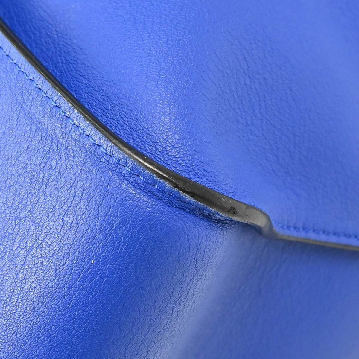 Loewe Hammock Leather Blue Leather Handbag (Pre-Owned)