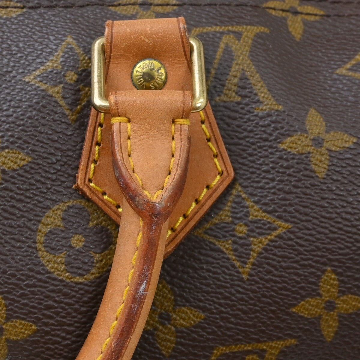 Louis Vuitton Speedy Monogram Canvas Brown Canvas Handbag (Pre-Owned)