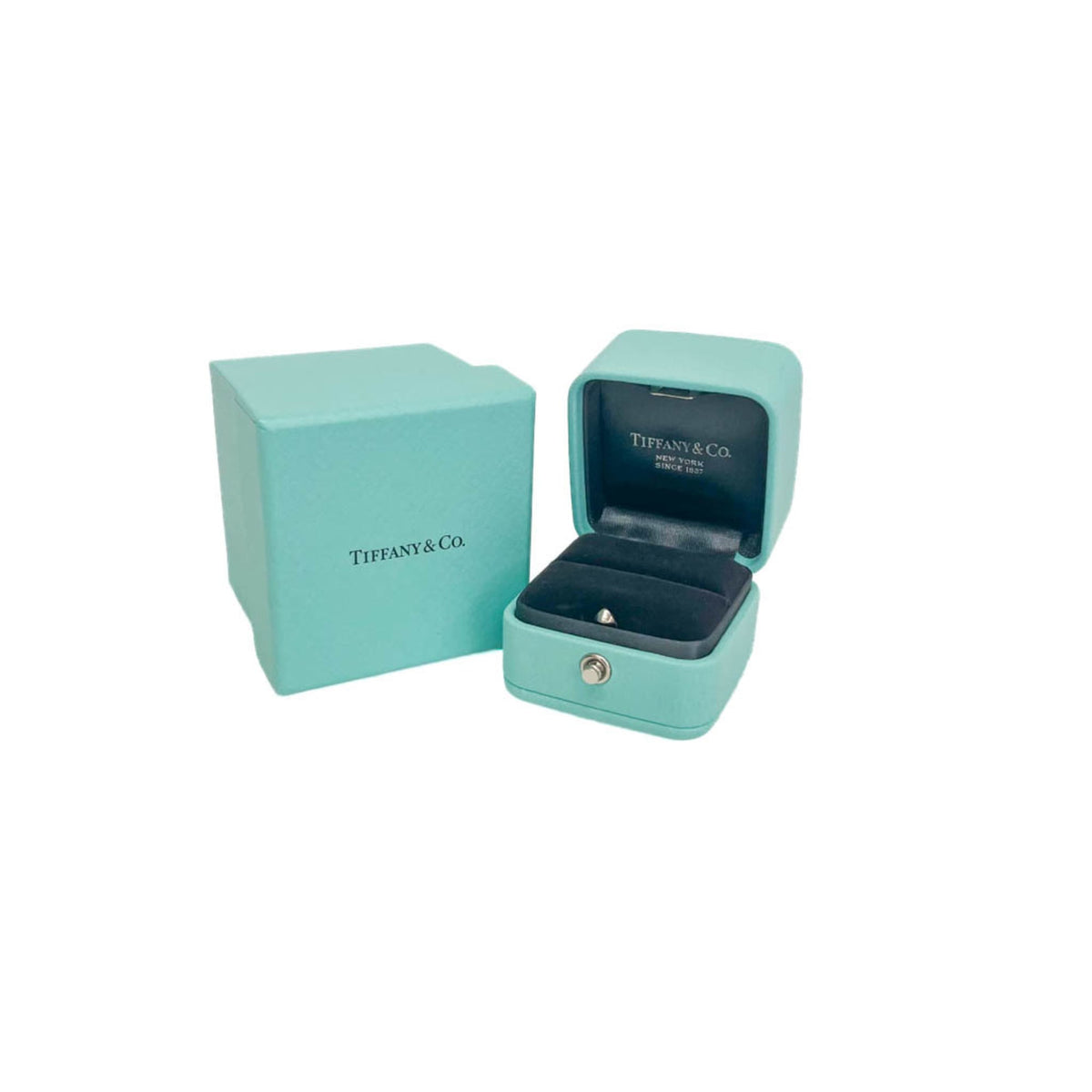 Tiffany & Co. Harmony Solitaire Platinum And Pave Diamonds With Rbc Diamond G/Vs1 Silver Platinum Ring Jewelry (Pre-Owned)