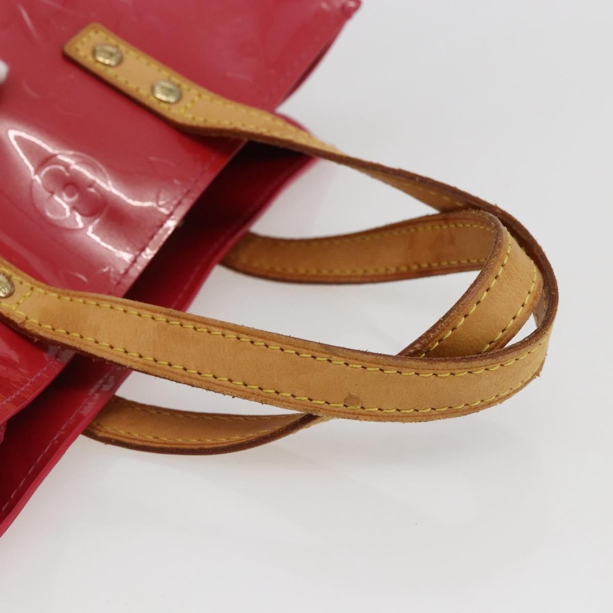 Louis Vuitton Reade Monogram Vernis Pink Patent_Leather Handbag (Pre-Owned)