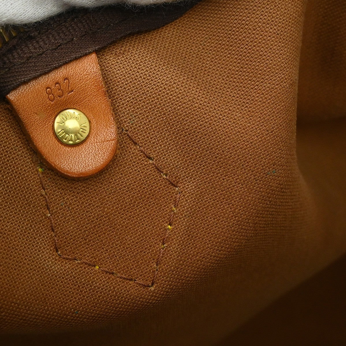 Louis Vuitton Speedy Monogram Canvas Brown Canvas Handbag (Pre-Owned)