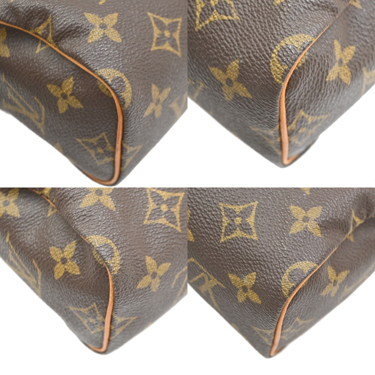 Louis Vuitton Speedy Mini Hl Monogram Canvas Brown Canvas Handbag (Pre-Owned)