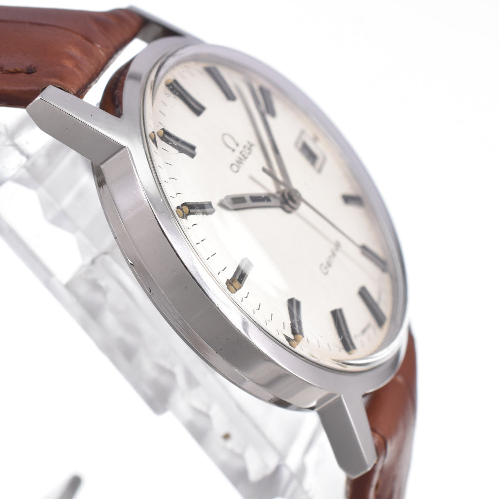 Omega Vintage Genéve Manual Stainless Steel Watch (Pre-Owned)