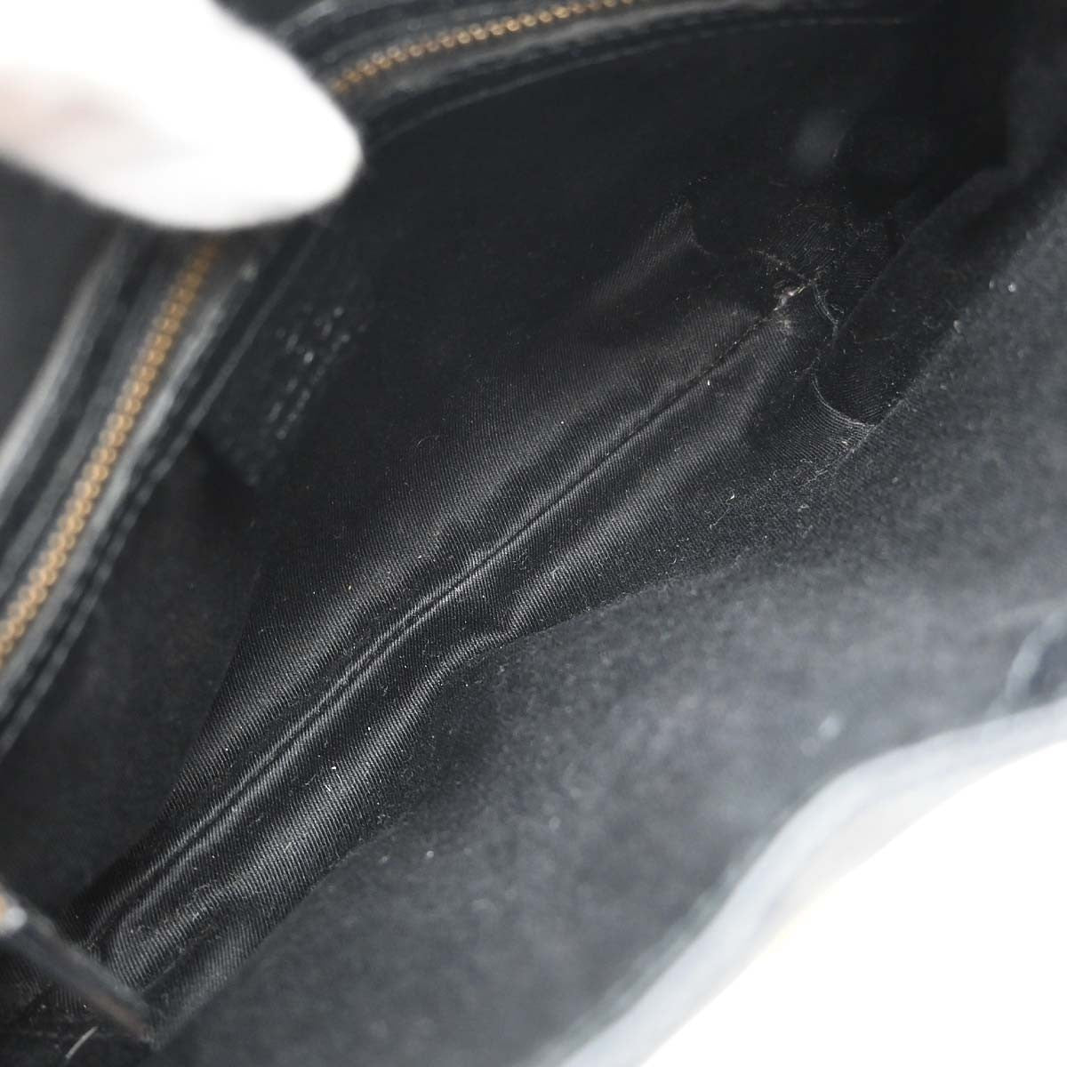 Gucci Piston Lock Jackie Hobo Gg Canvas Black Canvas Shoulder Bag Bag (Pre-Owned)