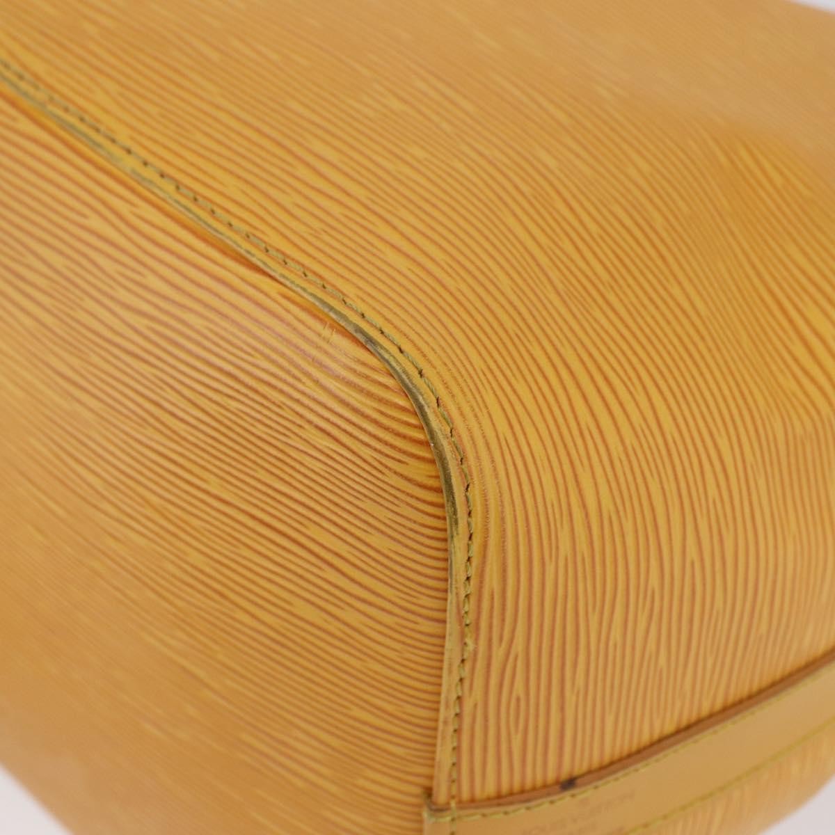 Louis Vuitton Petit Noe Epi Leather Yellow Leather Shoulder Bag Bag (Pre-Owned)