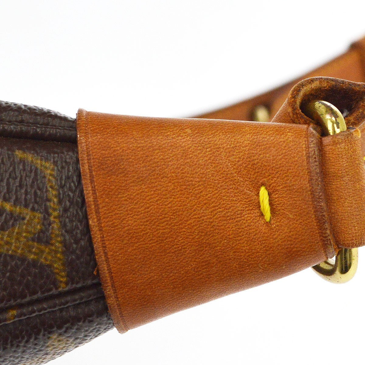Louis Vuitton Boulogne Monogram Canvas Brown Canvas Handbag (Pre-Owned)