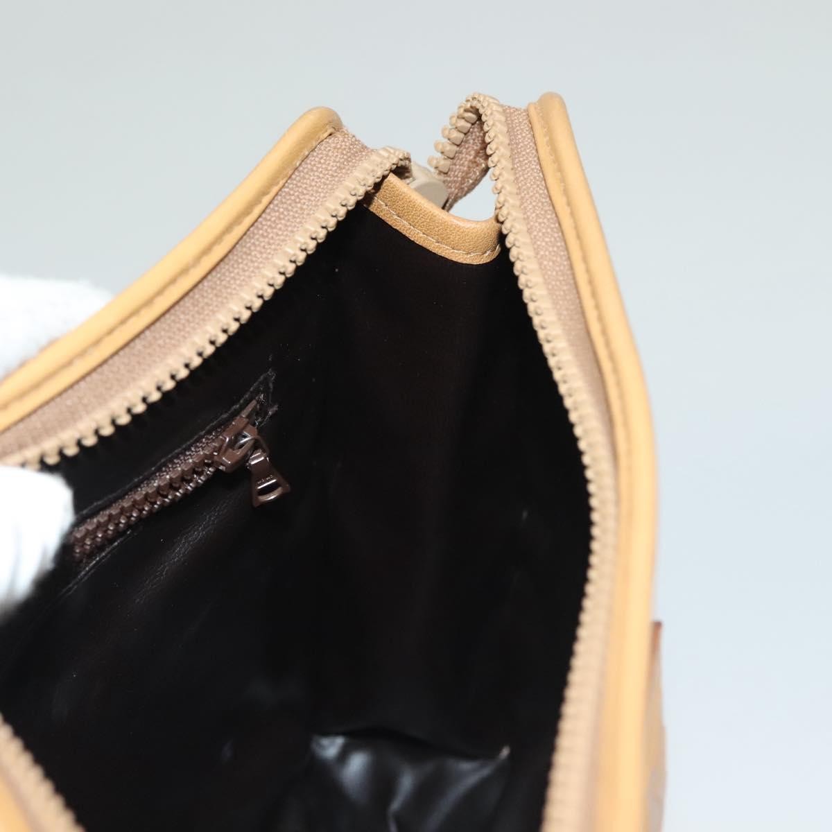 Celine Macadam Pochette Clutch Beige Pvc Clutche & Pouche Bag (Pre-Owned)