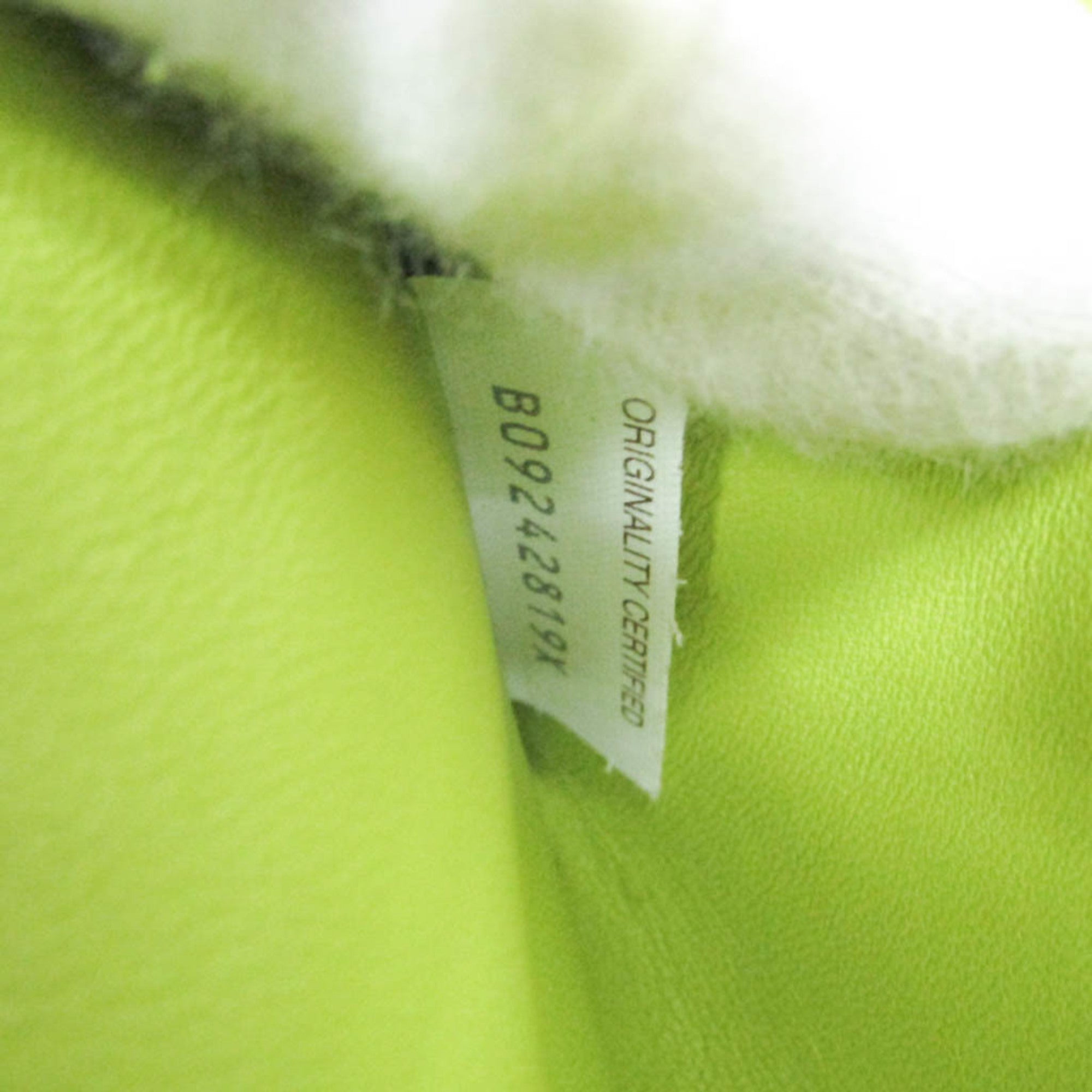 Bottega Veneta Cassette Leather Green Leather Clutche & Pouche Bag (Pre-Owned)