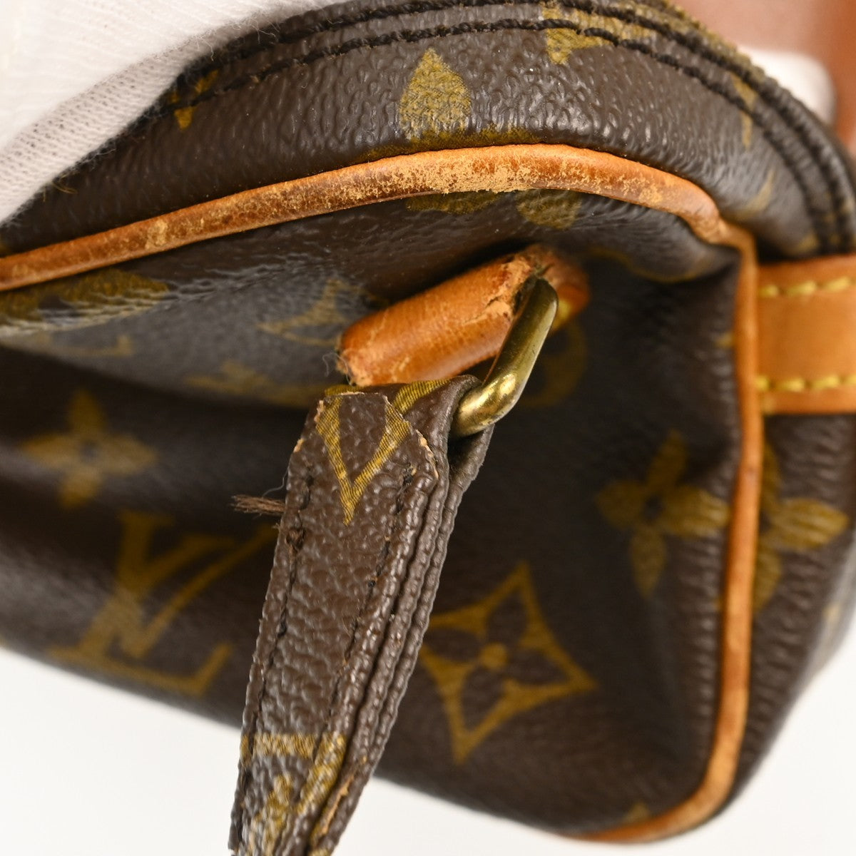 Louis Vuitton Marly Monogram Brown Canvas Handbag (Pre-Owned)