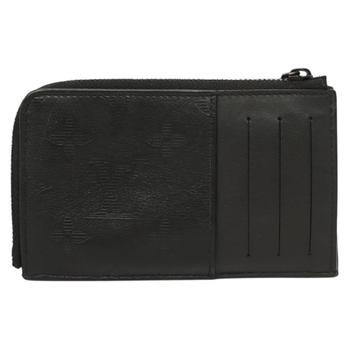 Louis Vuitton Hybrid Monogram Shadow Leather Black Leather Wallets Accessory (Pre-Owned)