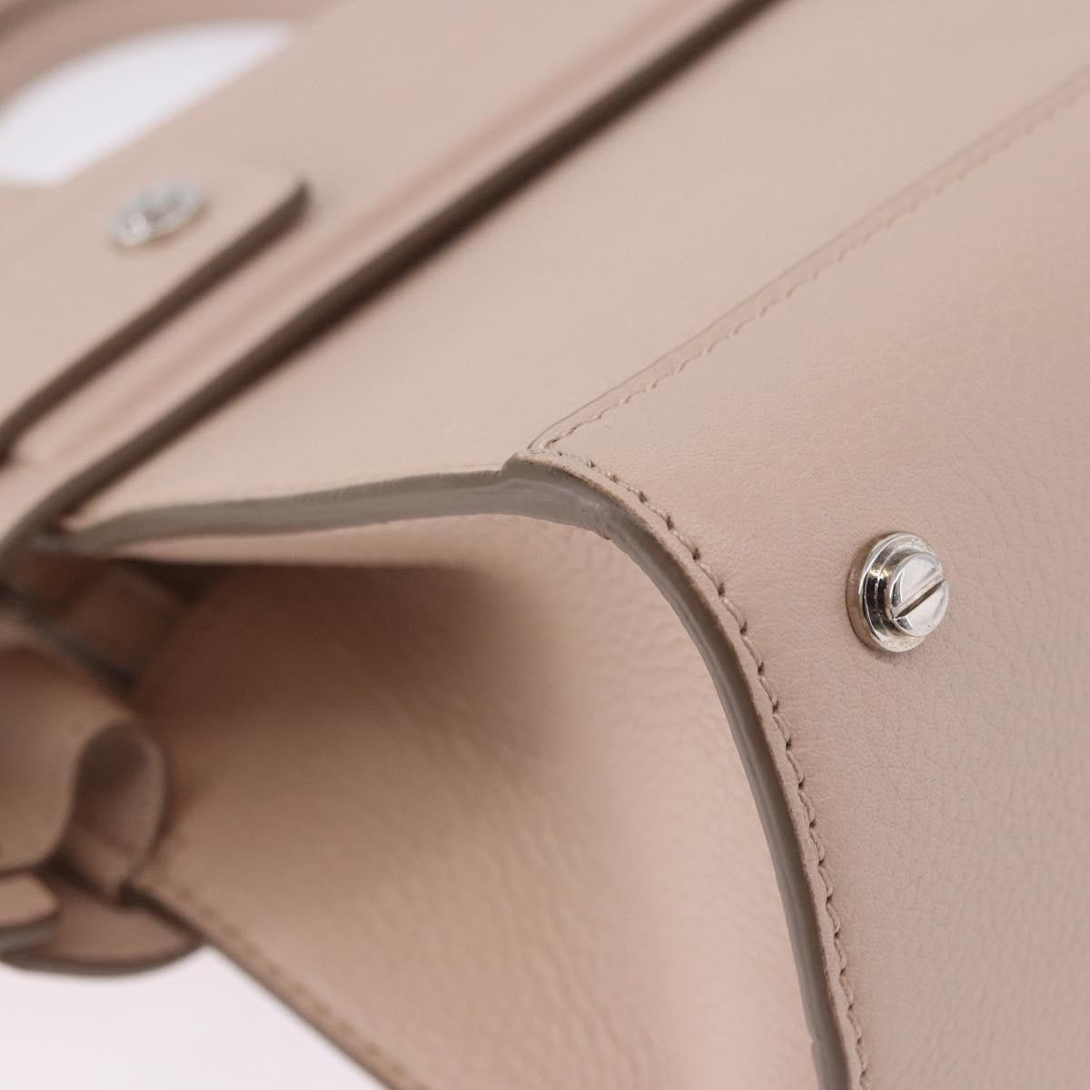 Givenchy Horizon Satchel Leather Pink Leather Handbag (Pre-Owned)