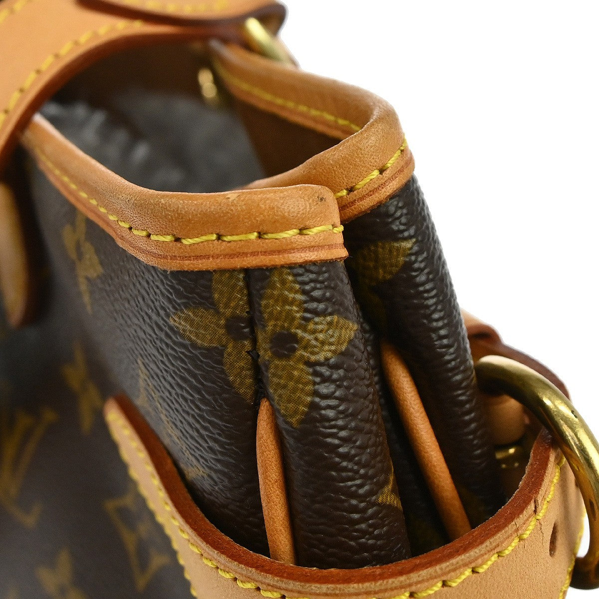 Louis Vuitton Batignolles Monogram Canvas Brown Canvas Shoulder Bag Bag (Pre-Owned)