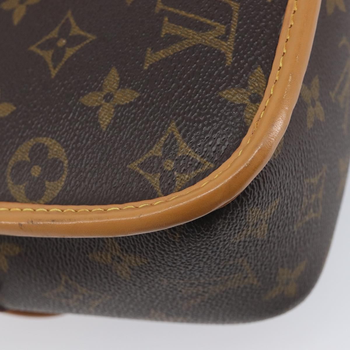 Louis Vuitton Sologne Monogram Canvas Brown Canvas Handbag (Pre-Owned)