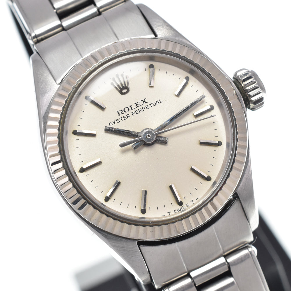 Rolex Oyster Perpetual Automatic Stainless Steel Watch (Pre-Owned)