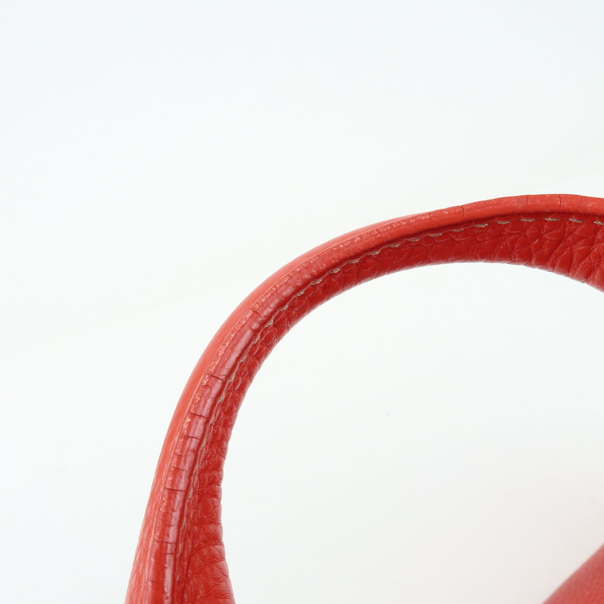 Celine Boogie Calfskin Red Leather Handbag (Pre-Owned)