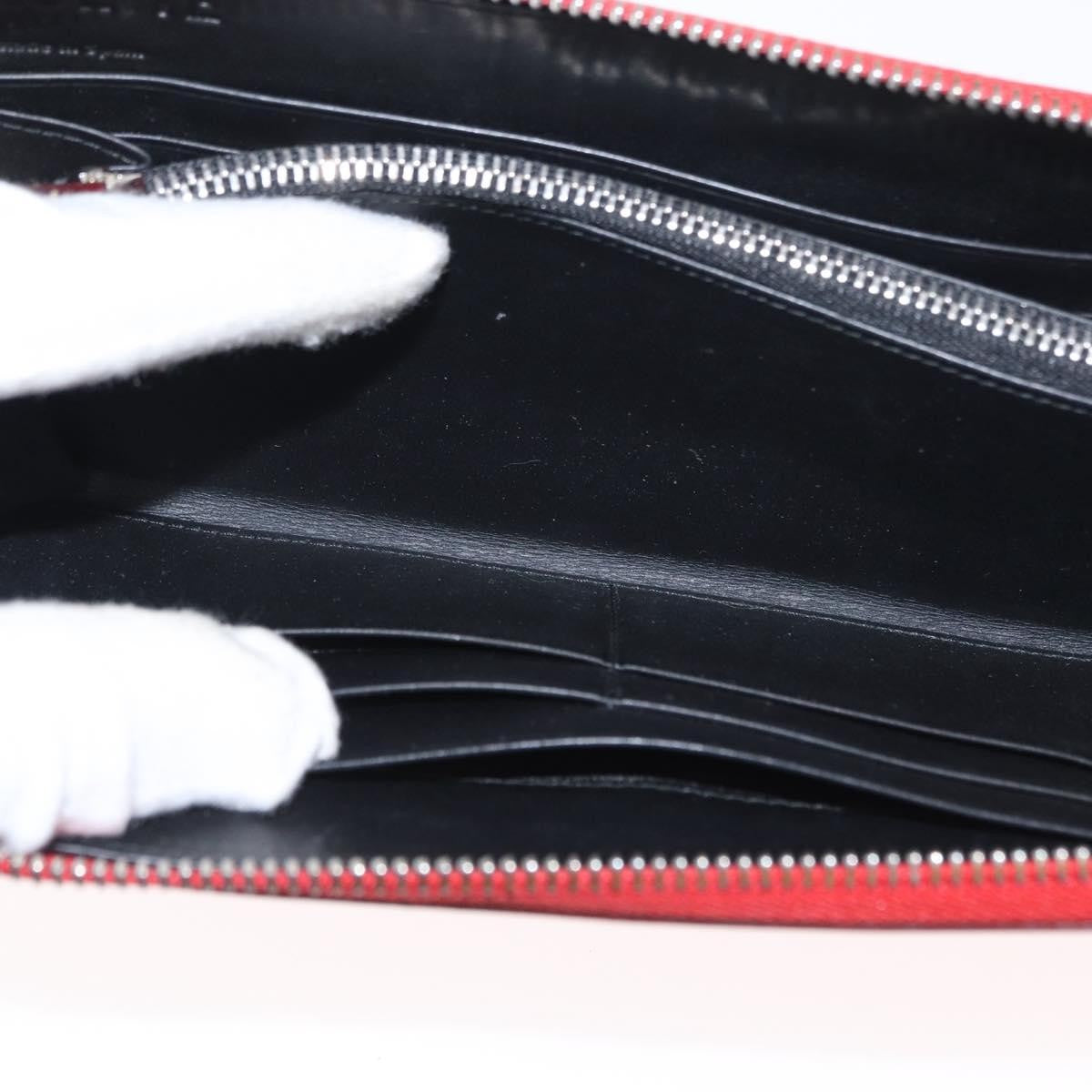 Loewe Anagram Leather Red Leather Wallets Accessory (Pre-Owned)