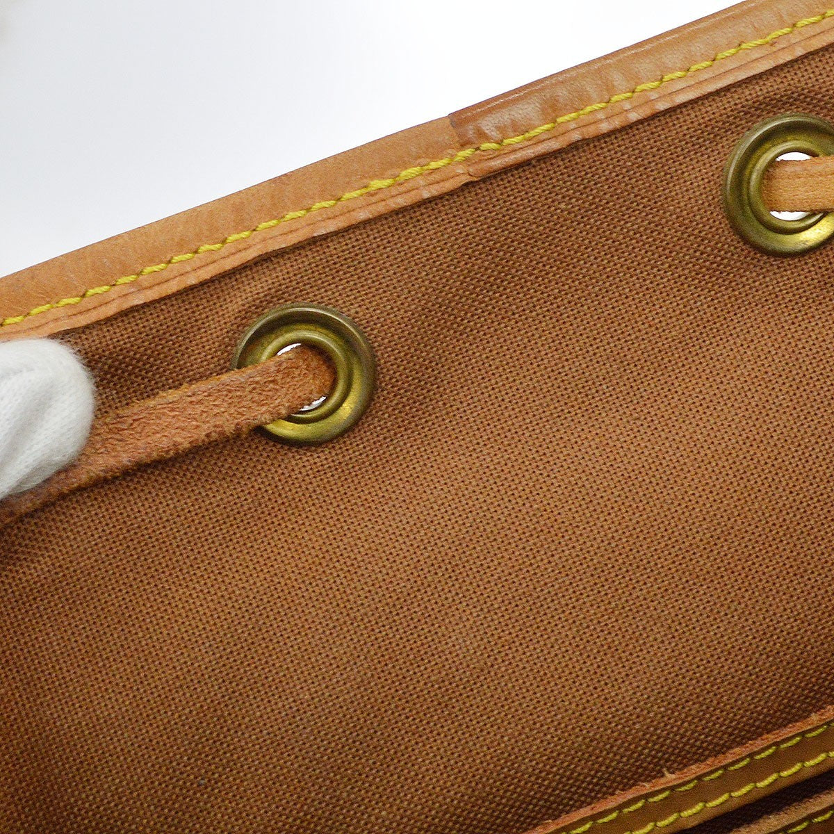 Louis Vuitton Vintage Montsouris Monogram Canvas Brown Canvas Backpack Bag (Pre-Owned)