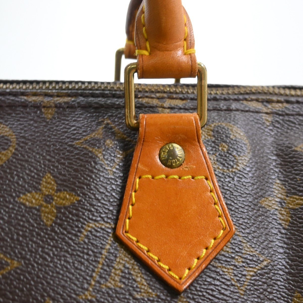 Louis Vuitton Speedy Monogram Canvas Brown Canvas Handbag (Pre-Owned)