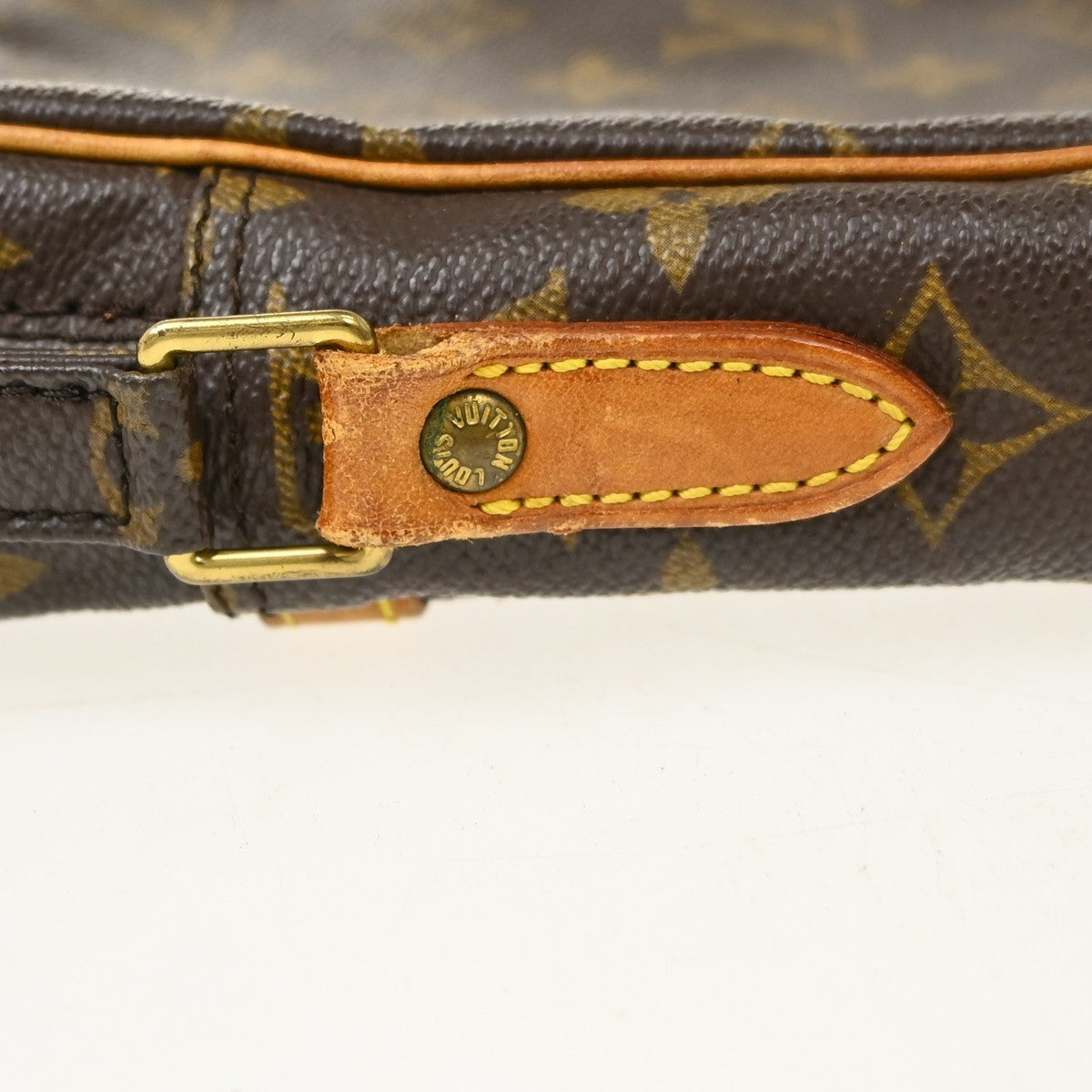 Louis Vuitton Danube Monogram Canvas Brown Canvas Handbag (Pre-Owned)