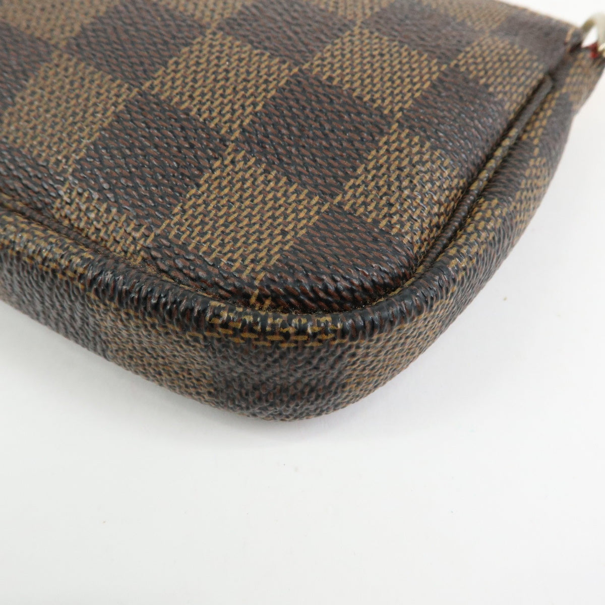 Louis Vuitton Pochette Accessoires Damier Brown Canvas Clutche & Pouche Bag (Pre-Owned)