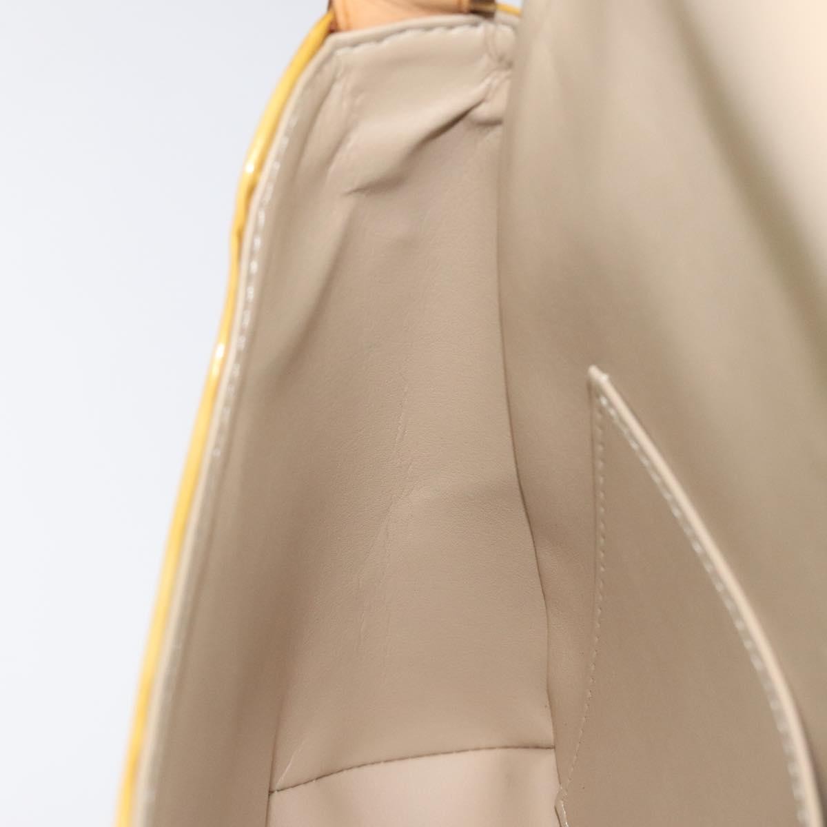 Louis Vuitton Thompson Street Monogram Vernis Beige Patent_Leather Shoulder Bag Bag (Pre-Owned)