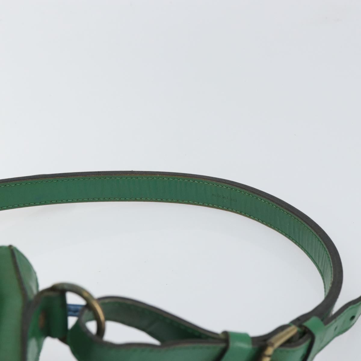 Louis Vuitton Petit Noe Epi Leather Green Leather Shoulder Bag Bag (Pre-Owned)