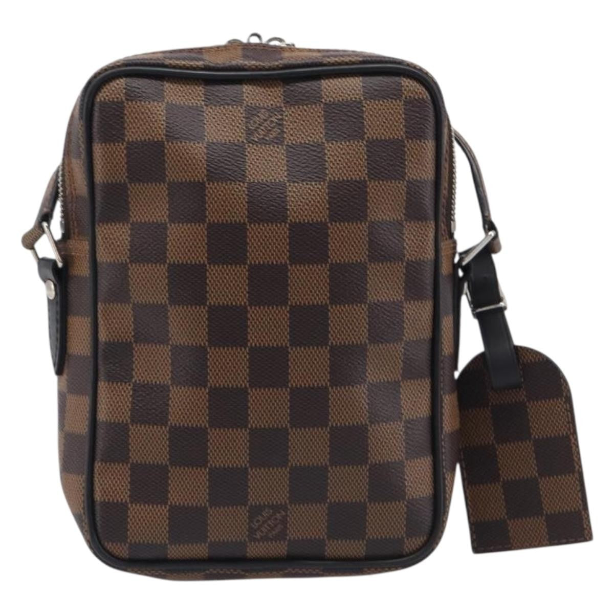 Louis Vuitton Amazone Limited Edition Chapman Savane Damier Brown Canvas Handbag (Pre-Owned)